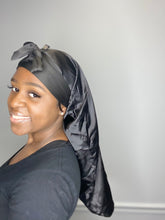 Load image into Gallery viewer, Long Satin Bonnet
