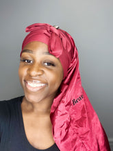 Load image into Gallery viewer, Long Satin Bonnet
